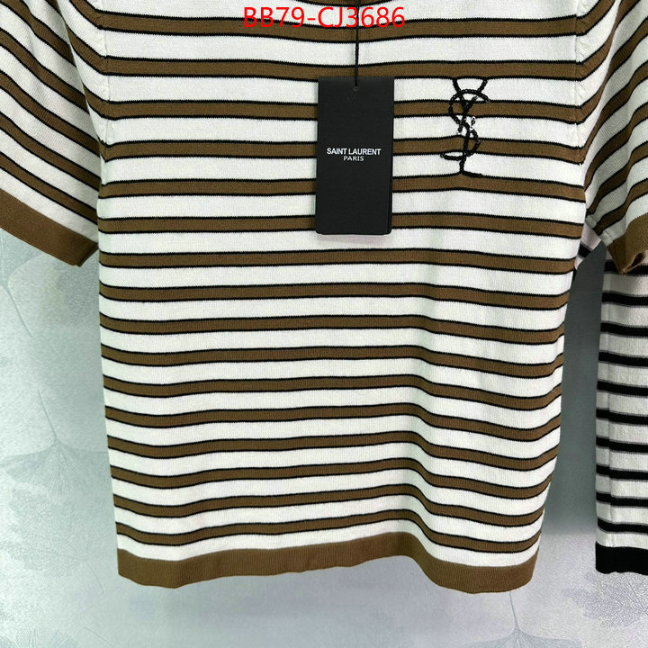 Clothing-YSL wholesale 2024 replica ID: CJ3686 $: 79USD