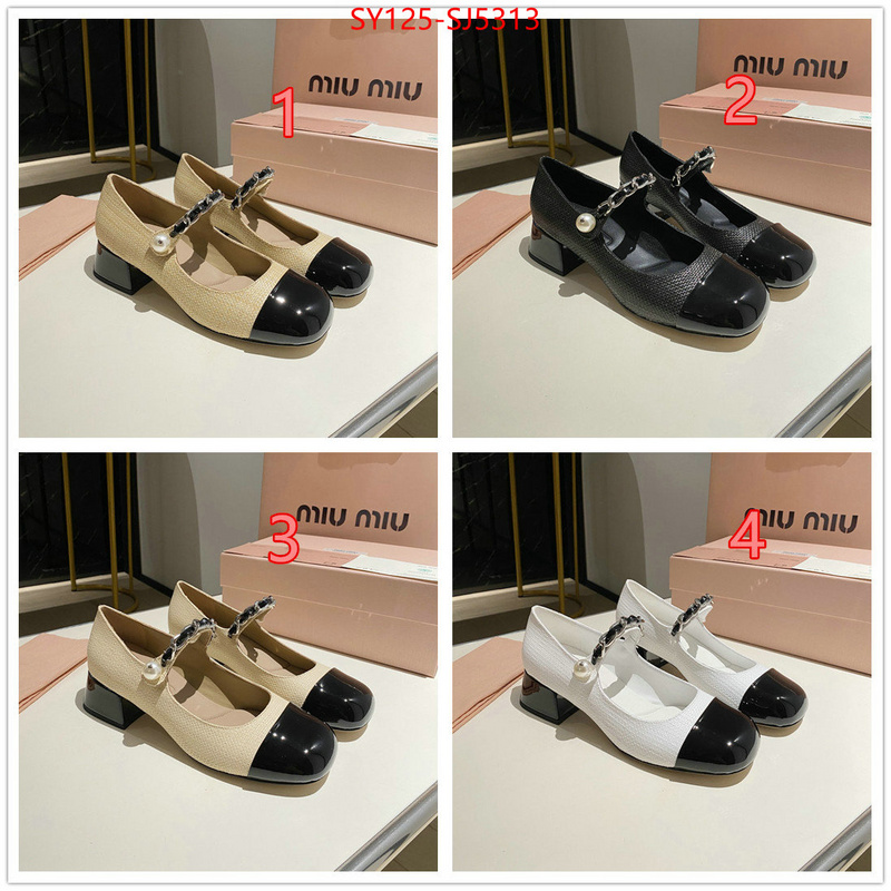 Women Shoes-Miu Miu customize the best replica ID: SJ5313 $: 125USD