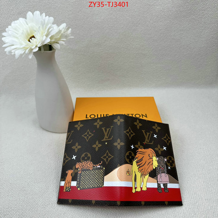 LV Bags(4A)-Wallet 1:1 clone ID: TJ3401 $: 35USD,