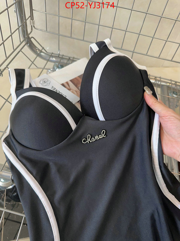 Swimsuit-Chanel luxury cheap ID: YJ3174 $: 52USD