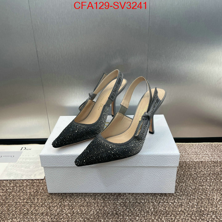 Women Shoes-Dior shop cheap high quality 1:1 replica ID: SV3241 $: 129USD