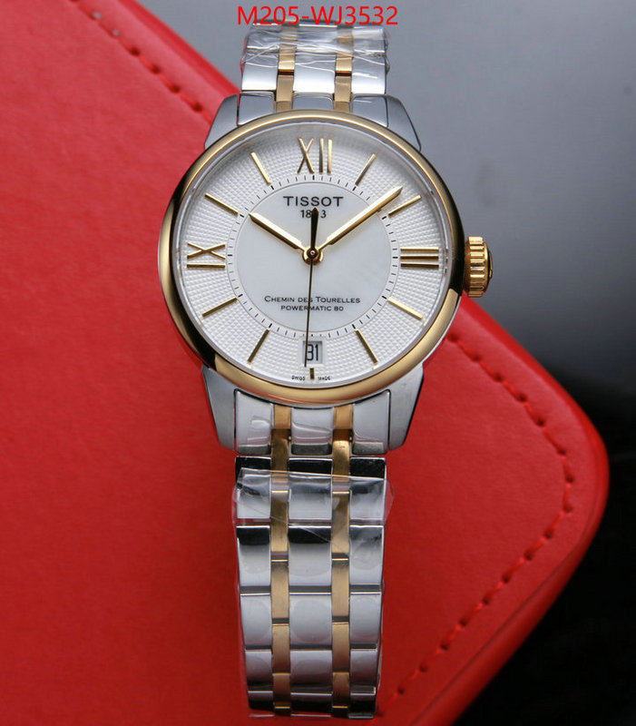 Watch(TOP)-Tissot customize best quality replica ID: WJ3532 $: 205USD
