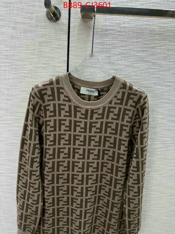 Clothing-Fendi top fake designer ID: CJ3601 $: 89USD