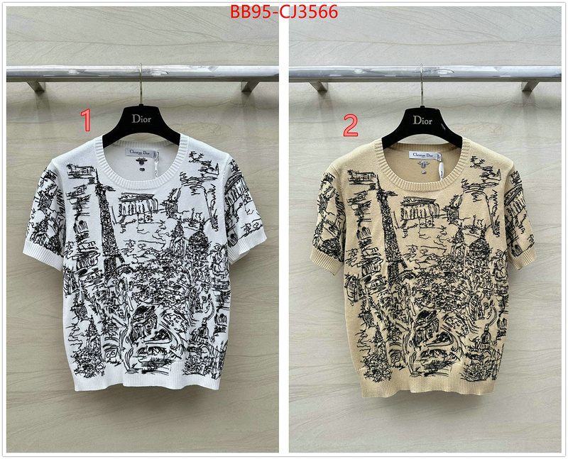 Clothing-Dior shop designer replica ID: CJ3566 $: 95USD