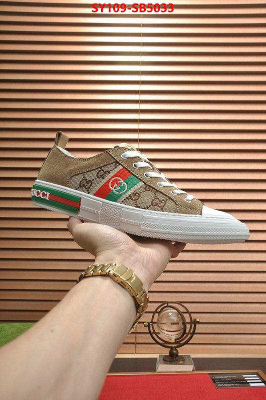 Men Shoes-Gucci fake aaaaa ID: SB5033 $: 109USD