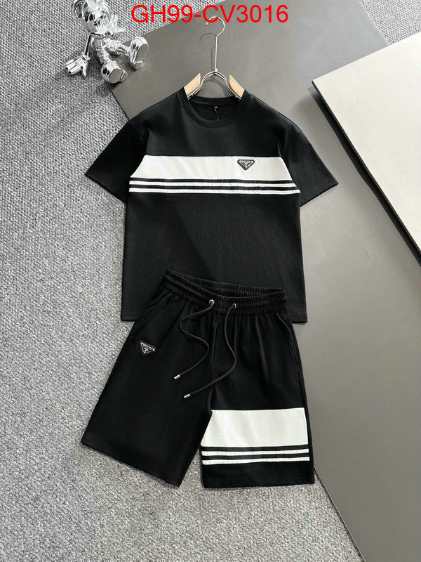 Clothing-Prada replica best ID: CV3016 $: 99USD