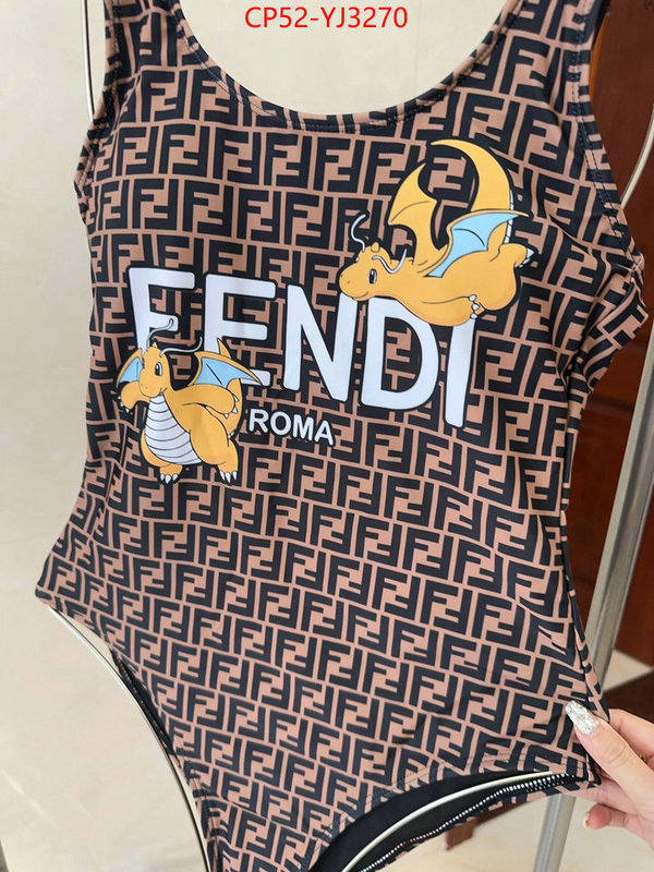 Swimsuit-Fendi buy best quality replica ID: YJ3270 $: 52USD