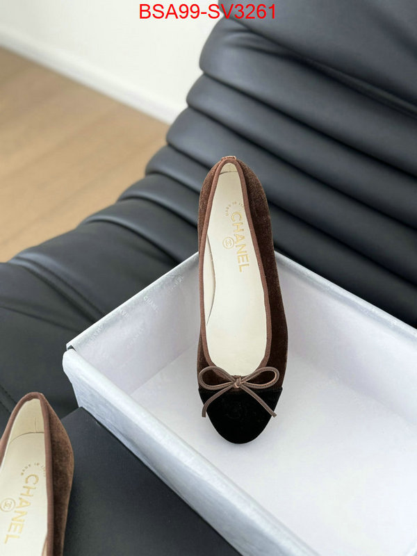 Women Shoes-Chanel copy aaaaa ID: SV3261 $: 99USD