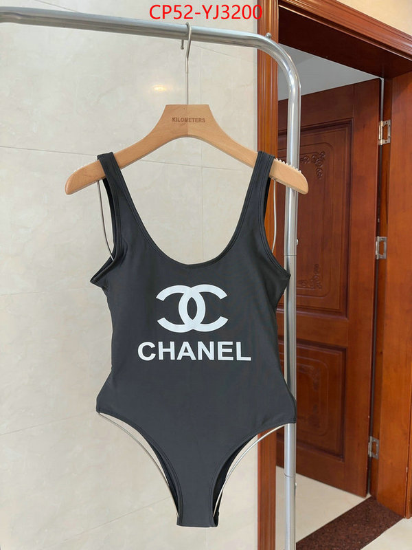 Swimsuit-Chanel how to find replica shop ID: YJ3200 $: 52USD
