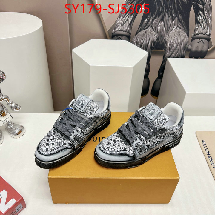 Men Shoes-LV where quality designer replica ID: SJ5305 $: 179USD