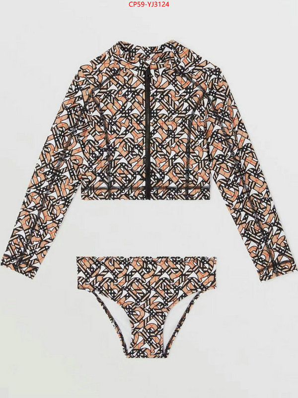 Swimsuit-Burberry quality aaaaa replica ID: YJ3124 $: 59USD