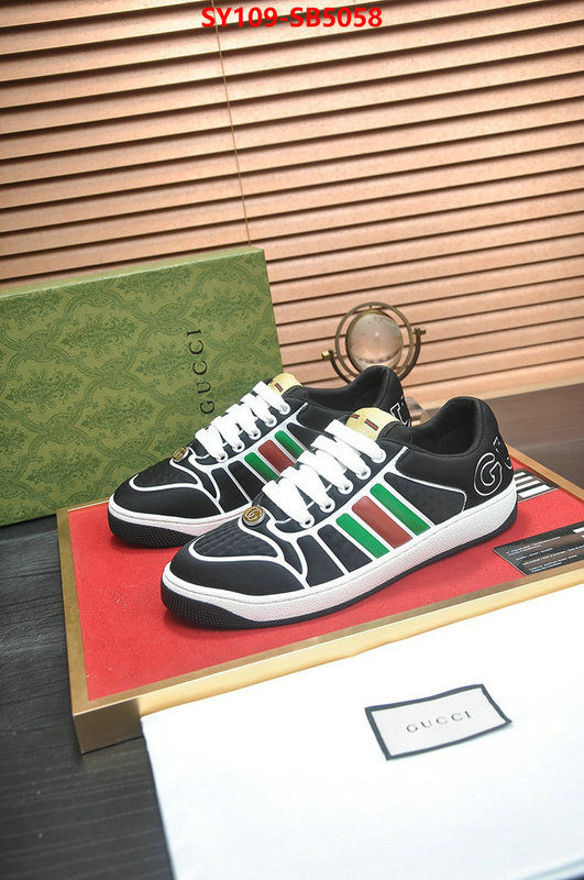 Men Shoes-Gucci how can i find replica ID: SB5058 $: 109USD