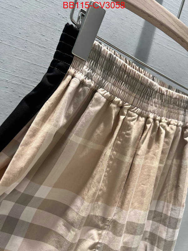 Clothing-Burberry what's the best place to buy replica ID: CV3058 $: 115USD