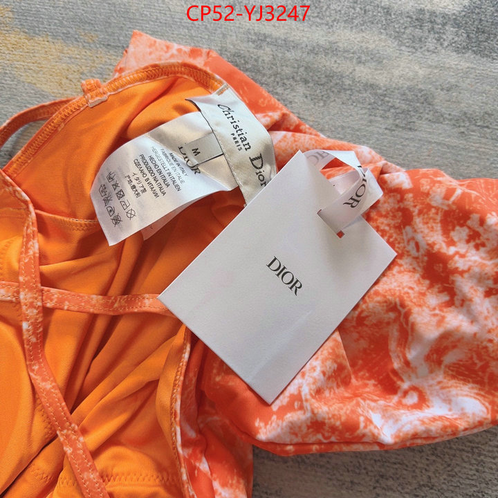 Swimsuit-Dior aaaaa quality replica ID: YJ3247 $: 52USD