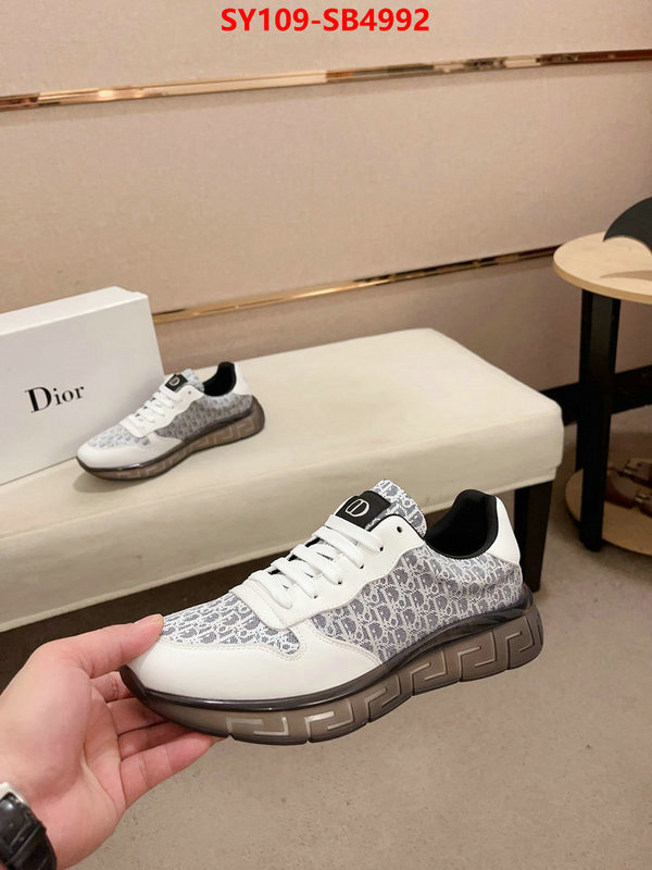 Men shoes-Dior we provide top cheap aaaaa ID: SB4992 $: 109USD