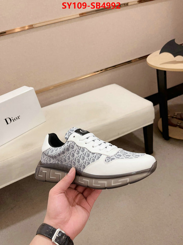 Men shoes-Dior we provide top cheap aaaaa ID: SB4992 $: 109USD