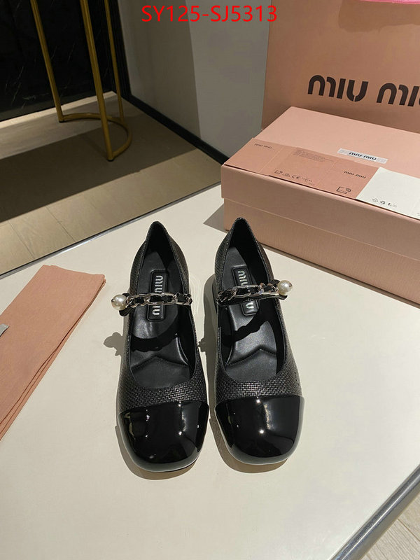 Women Shoes-Miu Miu customize the best replica ID: SJ5313 $: 125USD