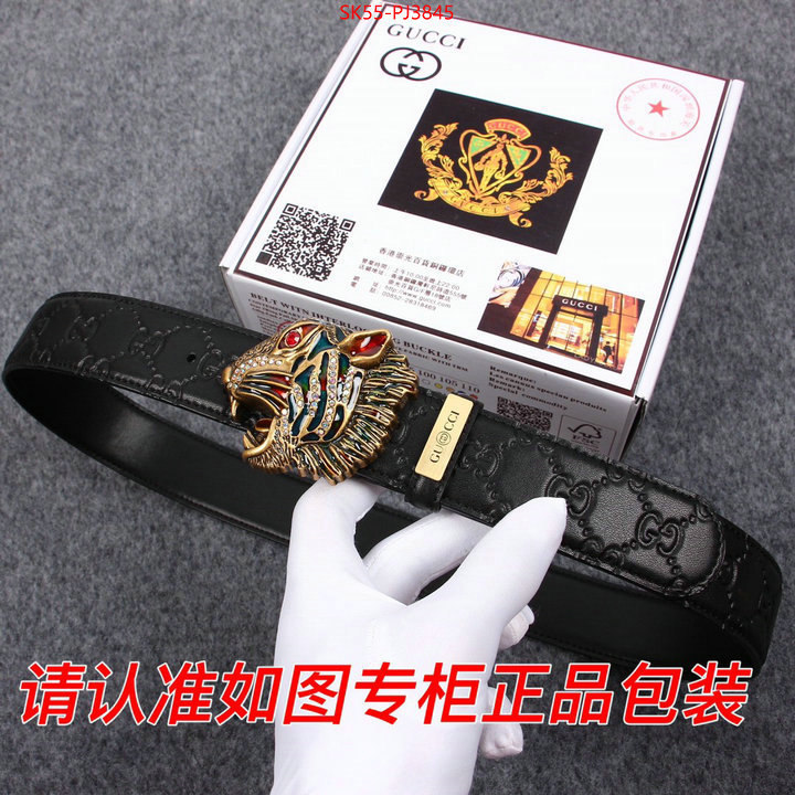 Belts-Gucci best fake ID: PJ3845 $: 55USD
