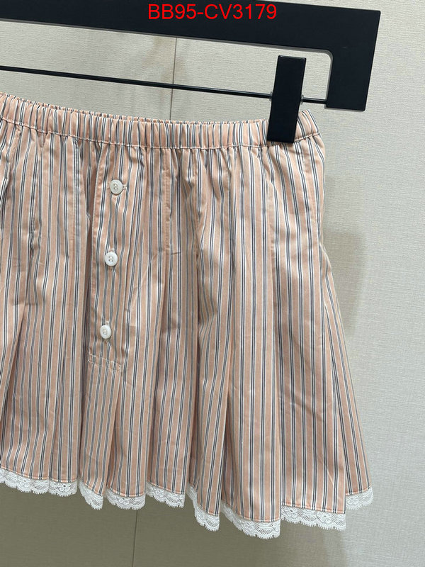 Clothing-MIU MIU designer 7 star replica ID: CV3179 $: 95USD