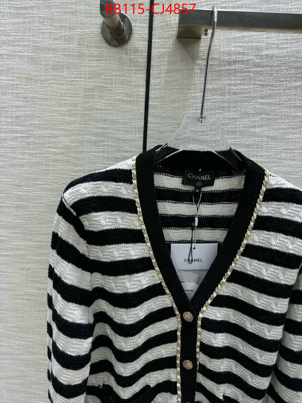 Clothing-Chanel perfect quality ID: CJ4857 $: 115USD