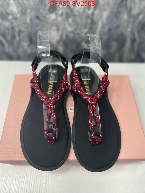 Women Shoes-Miu Miu high quality online ID: SV2908 $: 89USD