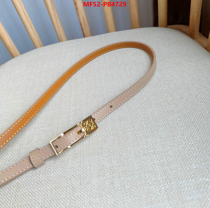Belts-Loewe wholesale china ID: PB4729 $: 52USD
