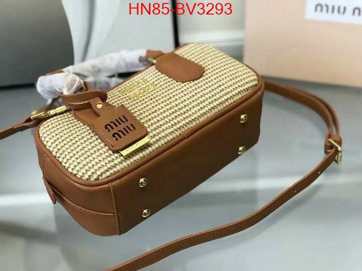 Miu Miu Bags(4A)-Handbag- replica every designer ID: BV3293 $: 85USD,