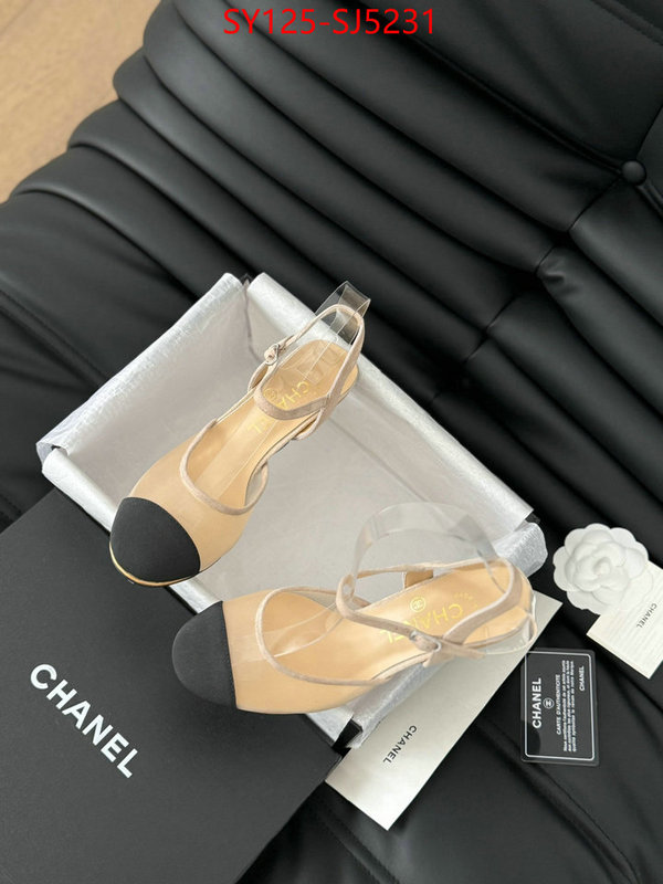 Women Shoes-Chanel good ID: SJ5231 $: 125USD