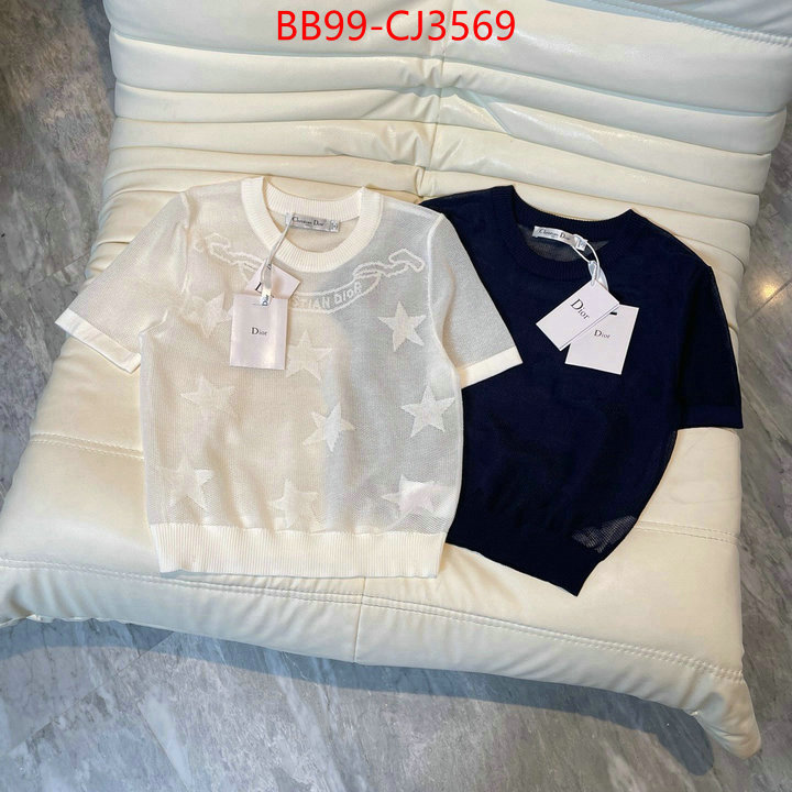 Clothing-Dior the top ultimate knockoff ID: CJ3569 $: 99USD