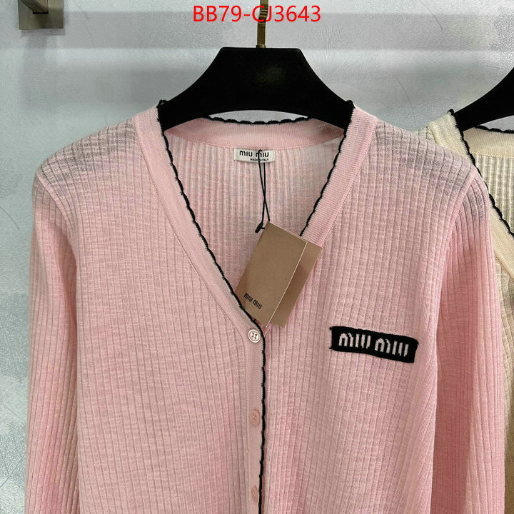 Clothing-MIU MIU cheap replica designer ID: CJ3643 $: 79USD
