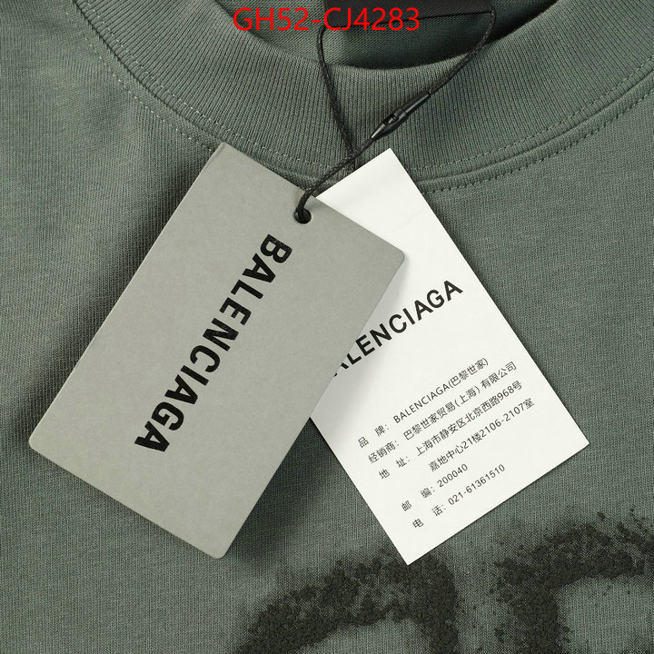 Clothing-Balenciaga what is a counter quality ID: CJ4283 $: 52USD