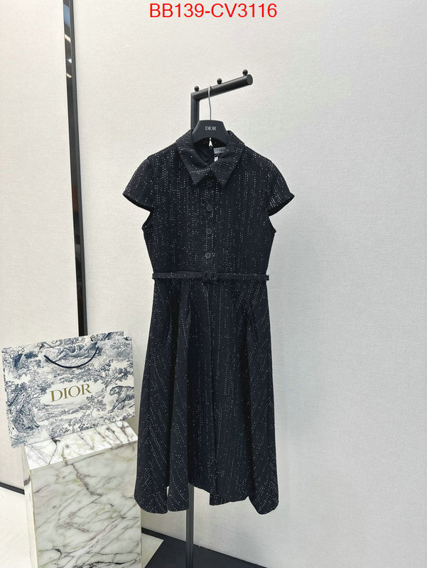 Clothing-Dior where to buy ID: CV3116 $: 139USD