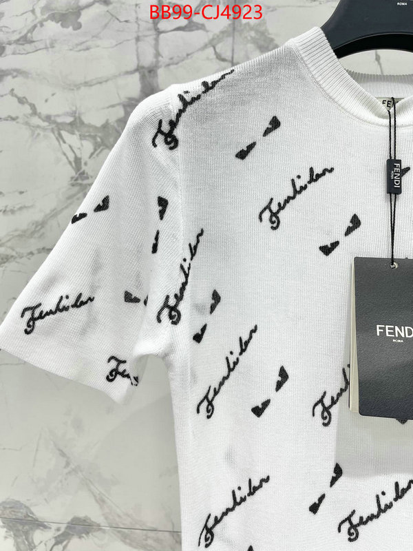 Clothing-Fendi luxury cheap replica ID: CJ4923 $: 99USD