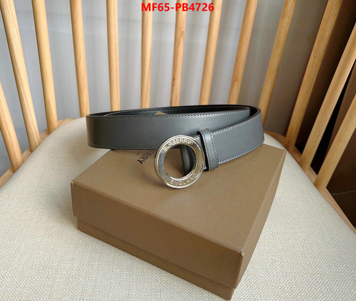 Belts-Burberry replicas ID: PB4726 $: 65USD