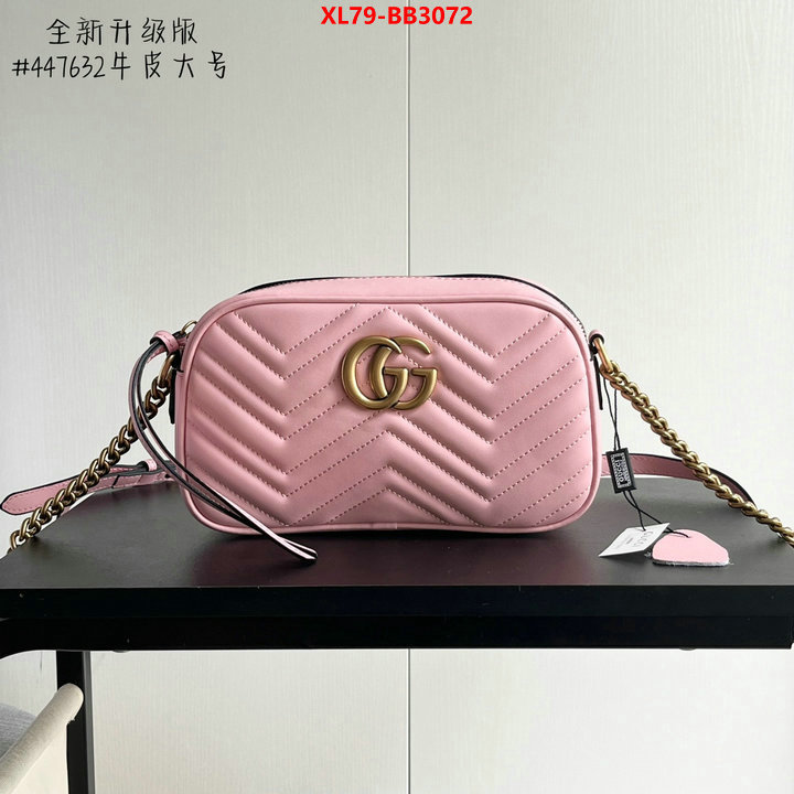 Gucci Bags(4A)-Marmont high quality designer replica ID: BB3072 $: 79USD,