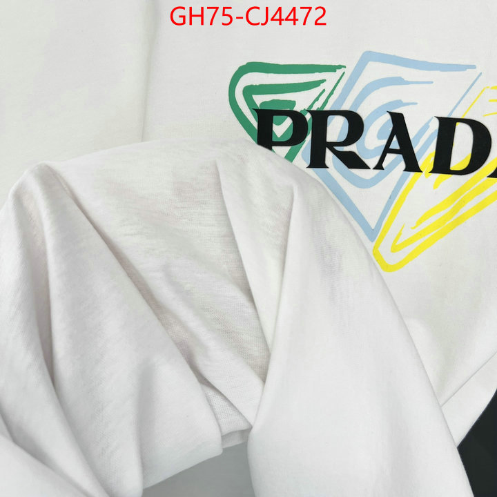 Clothing-Prada sell high quality ID: CJ4472 $: 75USD