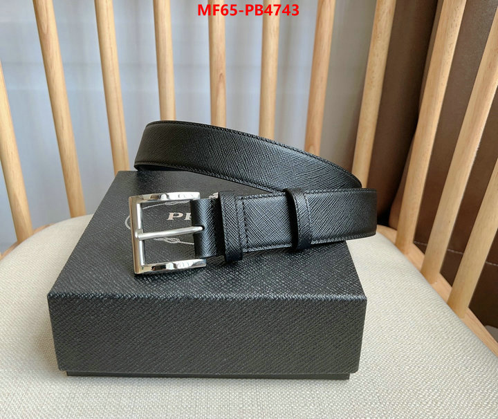 Belts-Prada luxury ID: PB4743 $: 65USD