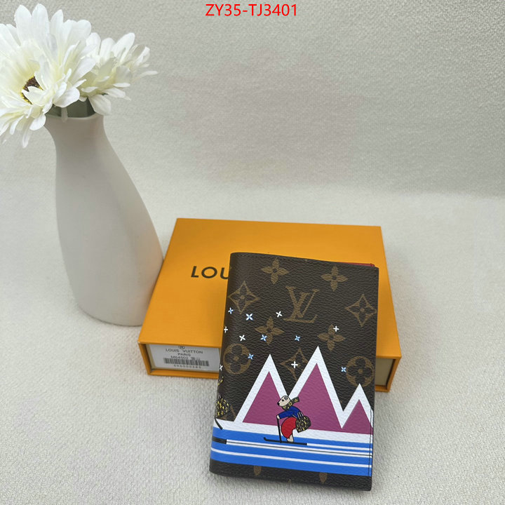 LV Bags(4A)-Wallet 1:1 clone ID: TJ3401 $: 35USD,