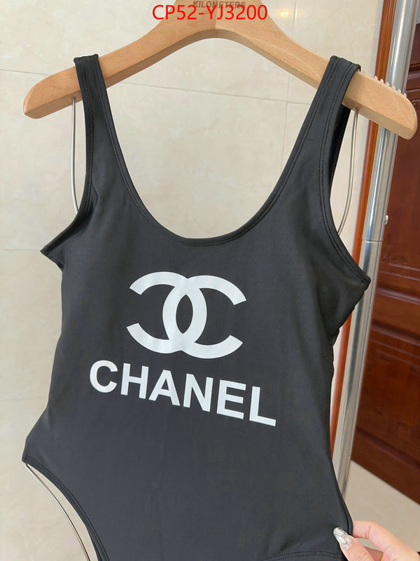 Swimsuit-Chanel how to find replica shop ID: YJ3200 $: 52USD