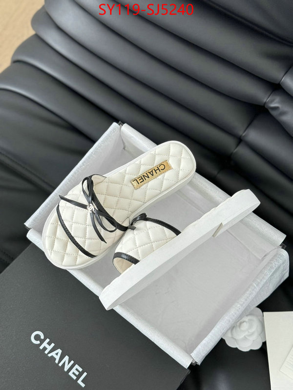 Women Shoes-Chanel best quality fake ID: SJ5240 $: 119USD