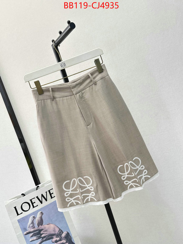 Clothing-Loewe what's the best to buy replica ID: CJ4935 $: 119USD