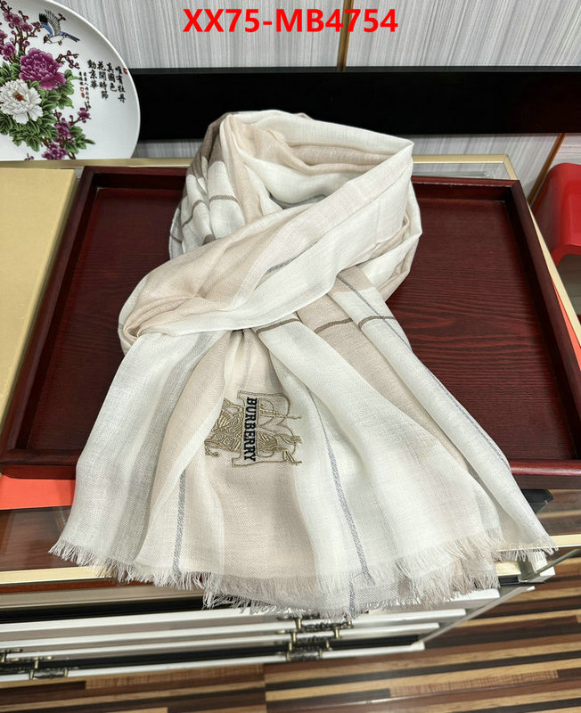 Scarf-Burberry replica ID: MB4754 $: 75USD