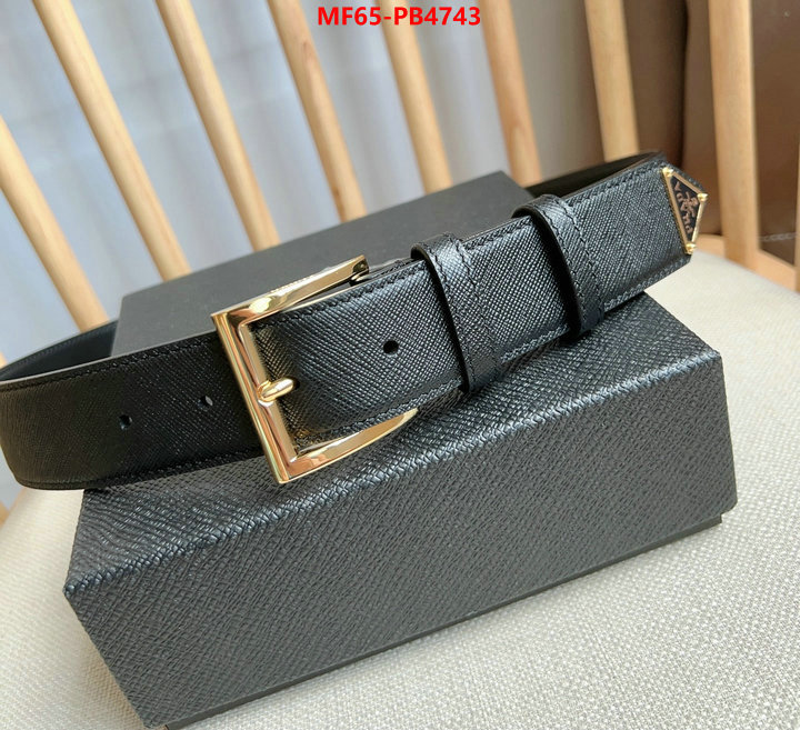 Belts-Prada luxury ID: PB4743 $: 65USD