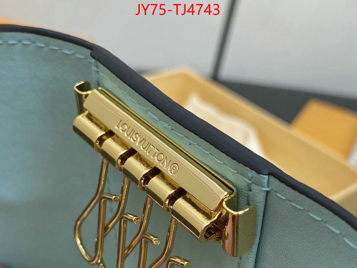 LV Bags(TOP)-Wallet the top ultimate knockoff ID: TJ4743 $: 75USD,