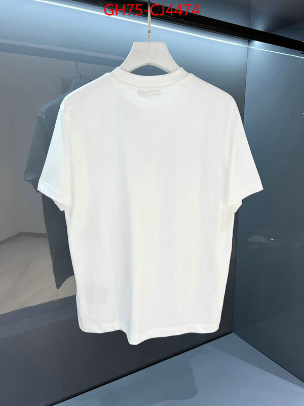 Clothing-Prada 2024 perfect replica designer ID: CJ4474 $: 75USD