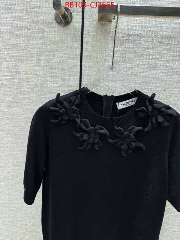 Clothing-Valentino wholesale replica shop ID: CJ3665 $: 109USD