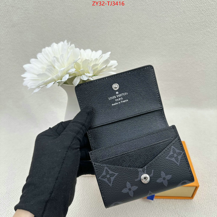 LV Bags(4A)-Wallet website to buy replica ID: TJ3416 $: 32USD,