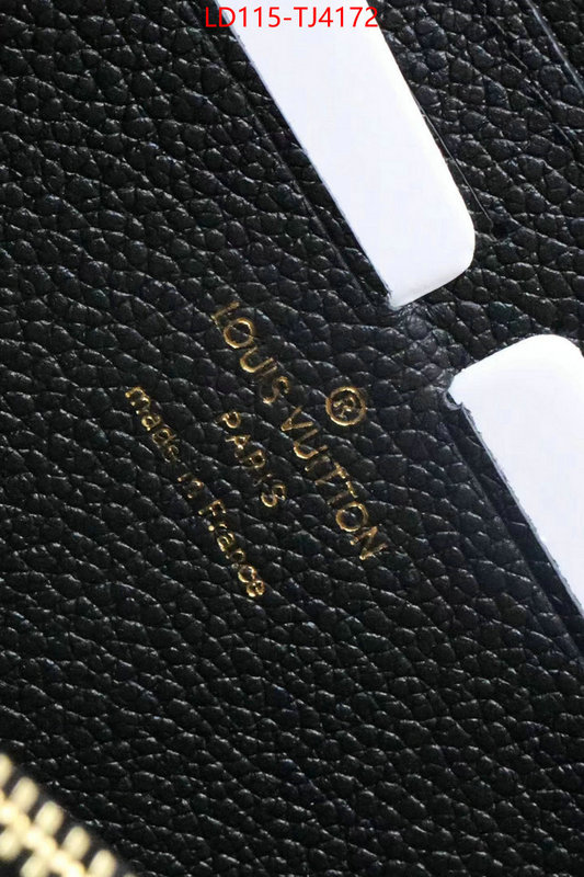 LV Bags(TOP)-Wallet how to find designer replica ID: TJ4172 $: 115USD,