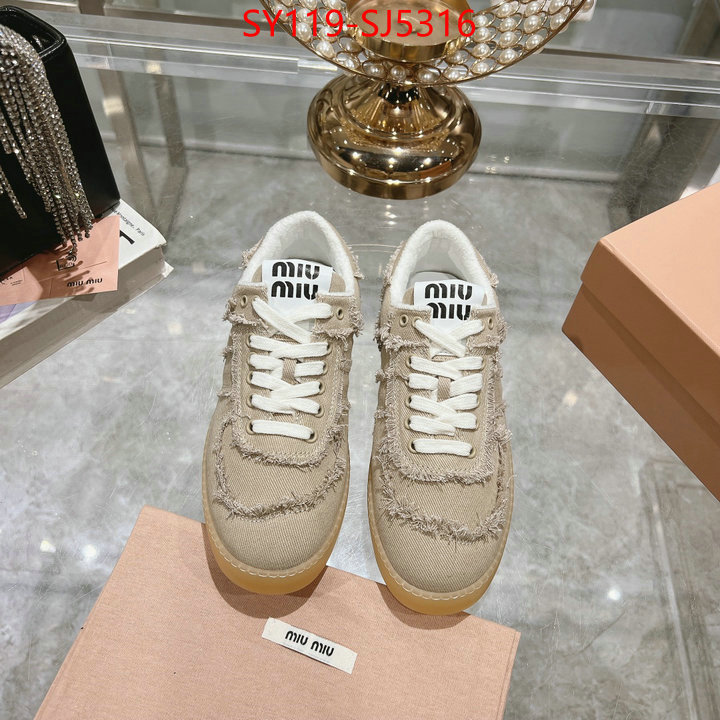 Women Shoes-Miu Miu best wholesale replica ID: SJ5316 $: 119USD