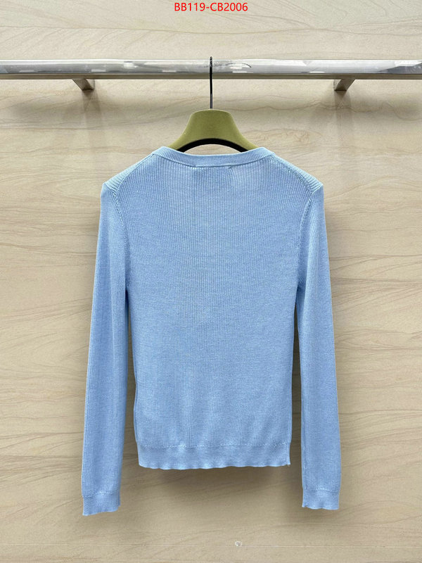 Clothing-Gucci luxury fashion replica designers ID: CB2006 $: 119USD